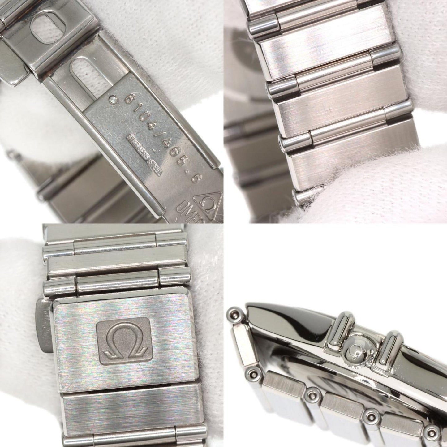 Omega Constellation Flat Bezel Watch Stainless Steel Ss