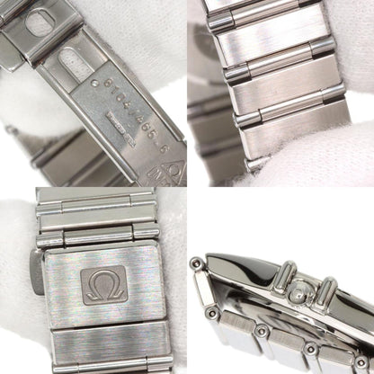 Omega Constellation Flat Bezel Watch Stainless Steel Ss