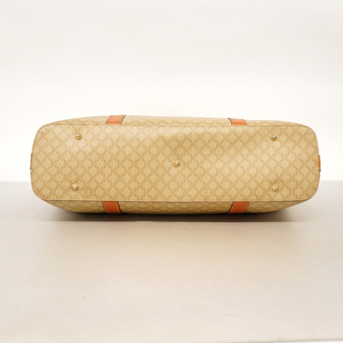 Celine Tote Bag In Beige