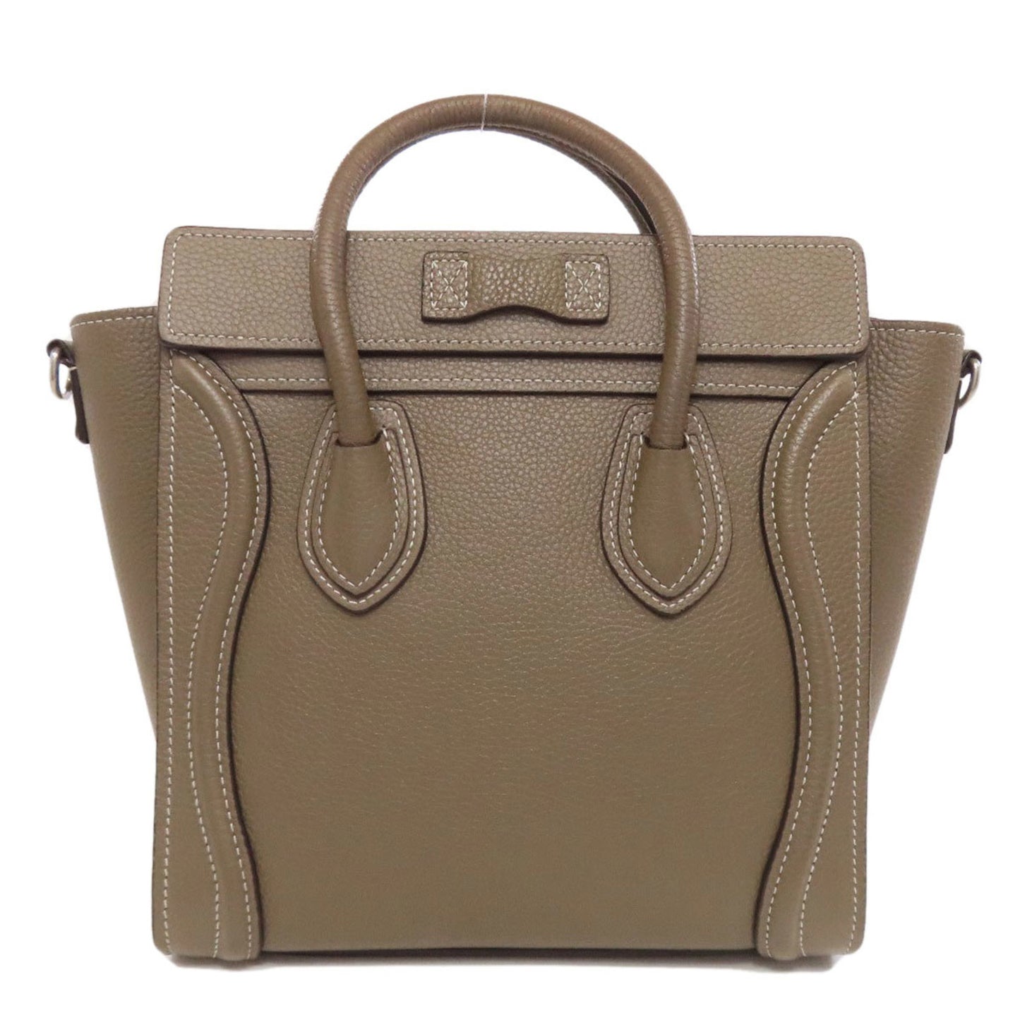 Celine Luggage Nano 2-Way Handbag In Calfskin
