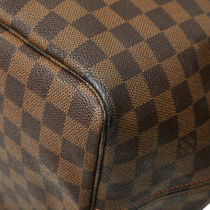 Louis Vuitton Damier Neverfull Gm Tote Bag N51106 Brown Leather