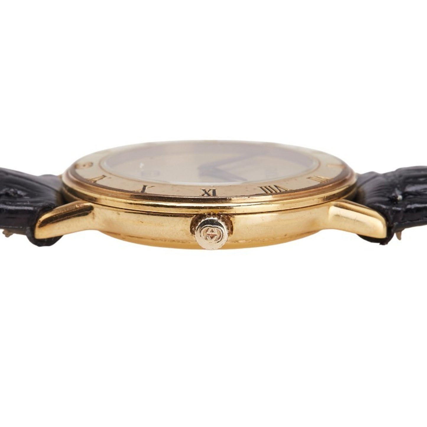 Gucci Women'S Quartz Watch With Gold Dial