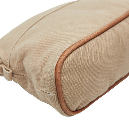 Hermes Bolide Pouch 20 Beige Canvas