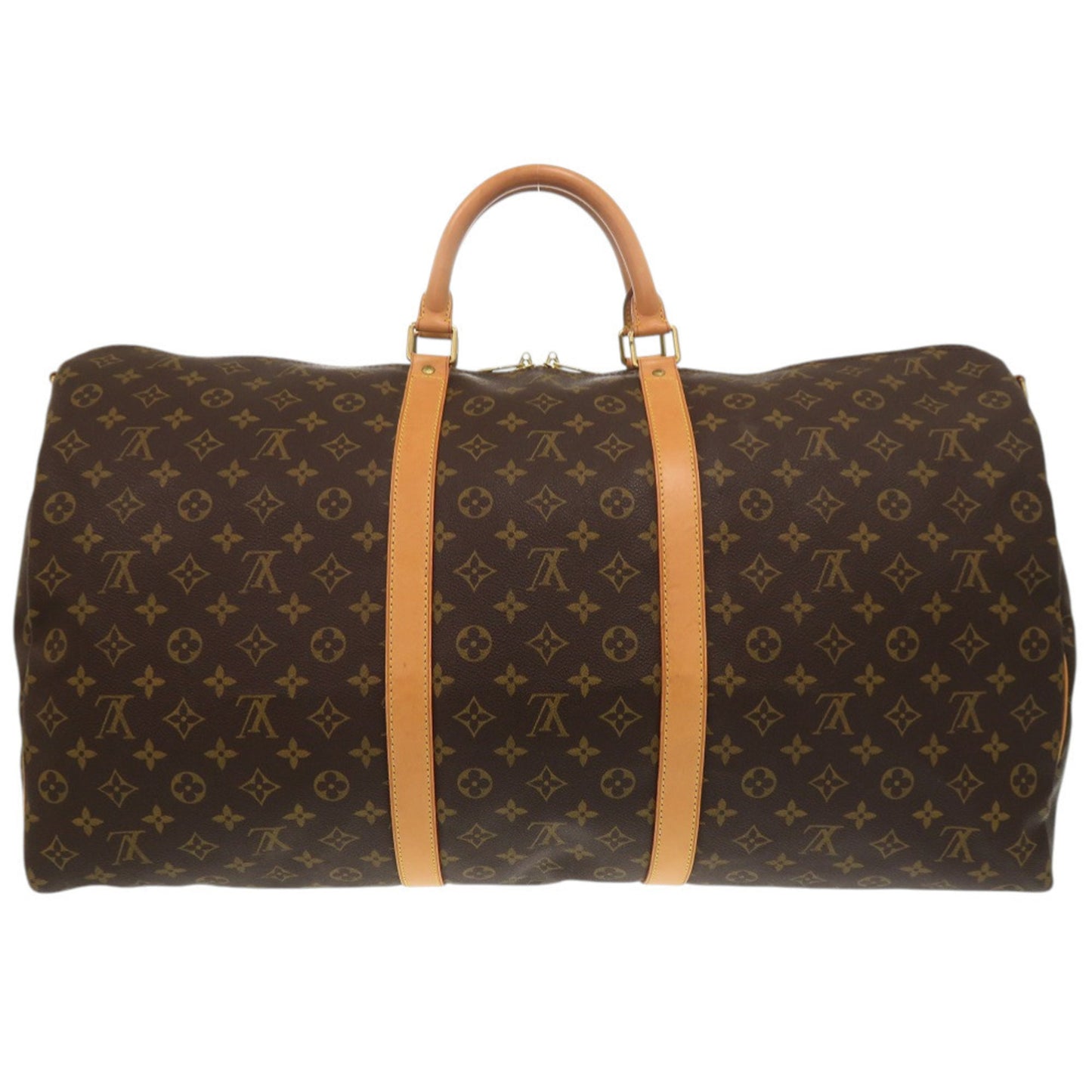 Louis Vuitton Keepall Bandouliere 60 Monogram M41412 Canvas Brown Boston Bag 0749 Louis Vuitton