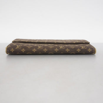 Louis Vuitton Monogram Minilan Portefeuille Sarah M95234 Ebene