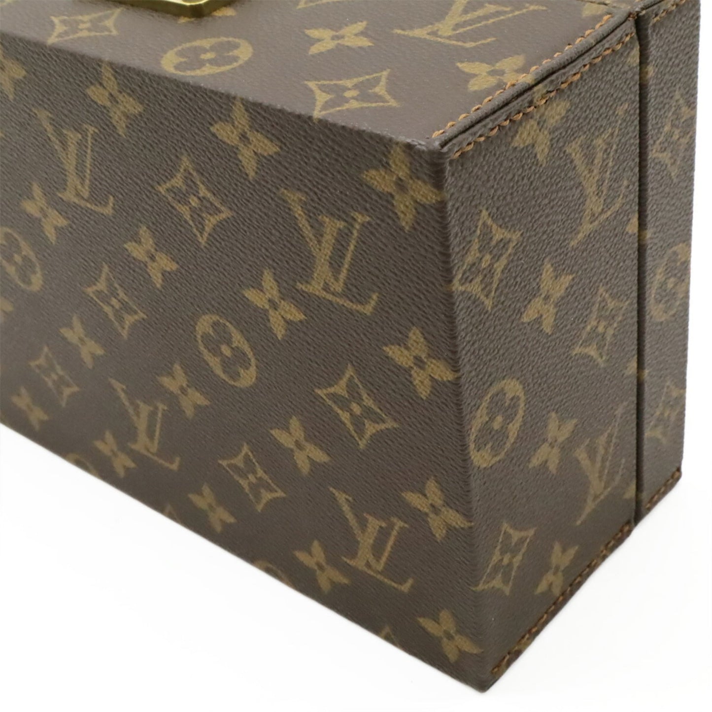 Louis Vuitton Monogram Boite Tou Case Makeup Box Hard Trunk M47236