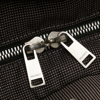 Hermes Air Line Mm Tote Bag Gray Canvas