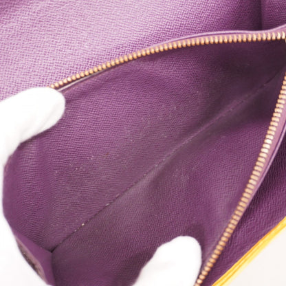 Louis Vuitton Epi Leather Long Wallet Porte Monnaie Credit M63579