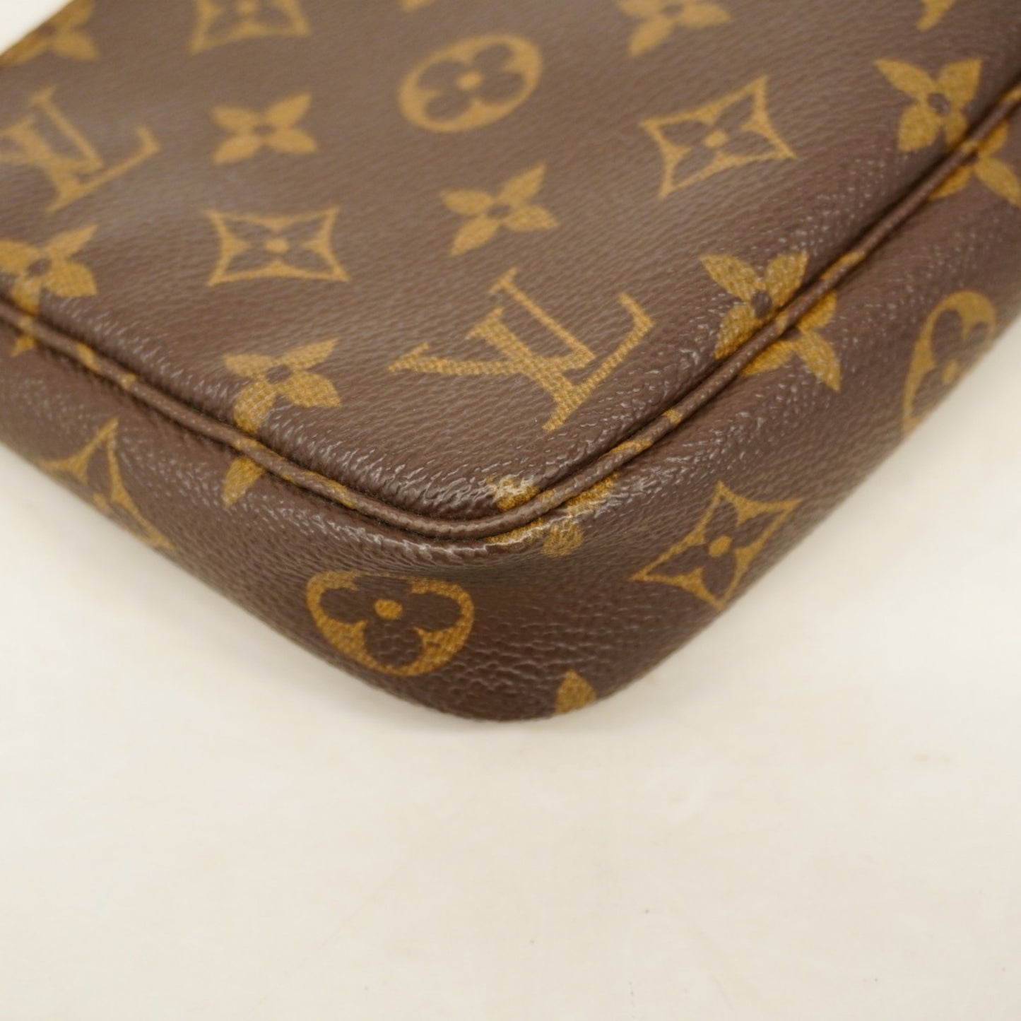 Louis Vuitton Monogram Pochette Accessoires M51980 Brown