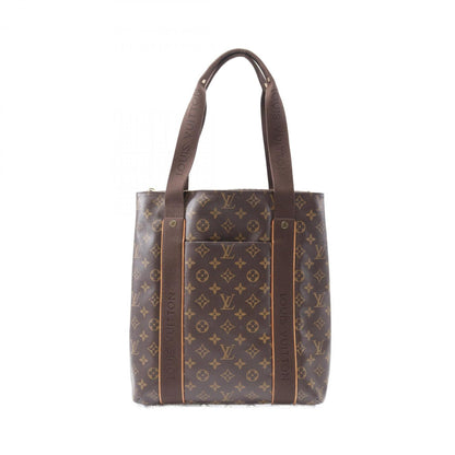 Louis Vuitton Cabas Bobur Tote Bag Coated Canvas Leather Monogram