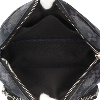 Louis Vuitton Outdoor Pochette Taiga Rama Shoulder Bag Monogram Eclipse M30755 Black