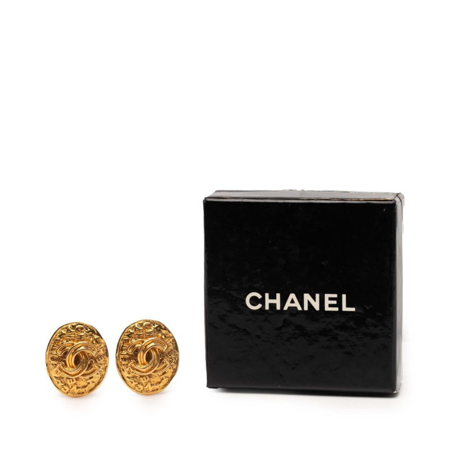 Vintage Chanel Coco Mark Earrings