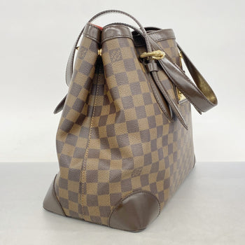 Louis Vuitton Damier Hampstead Mm Tote Bag N51204 Ebene