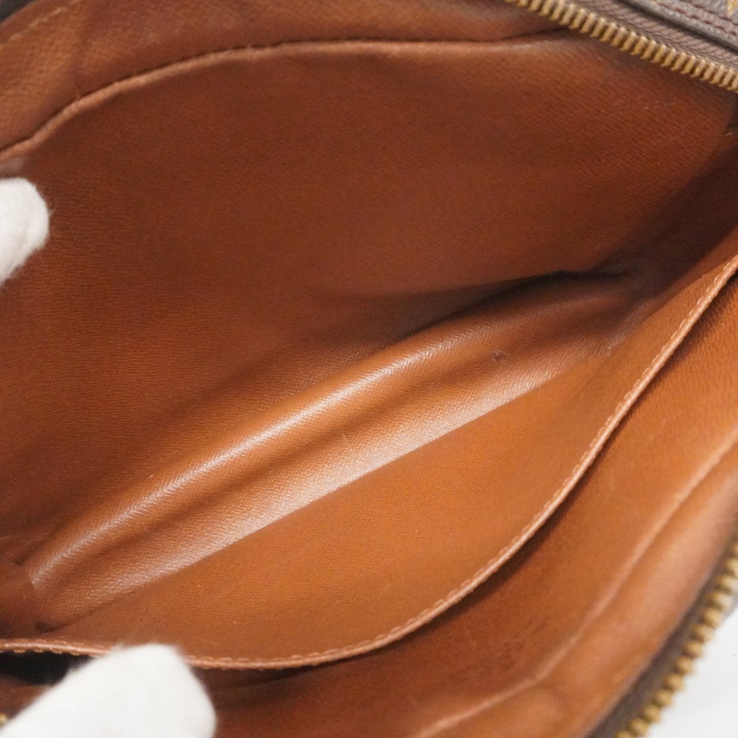 Louis Vuitton Monogram Compigne 23 Clutch Bag M51847 Brown