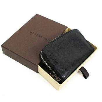Louis Vuitton Taiga Zippy Coin Purse Artoise Black M30511 Louis Vuitton