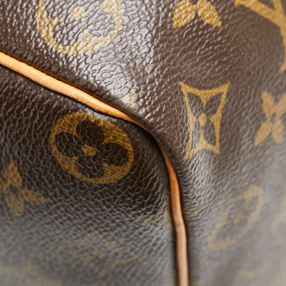 Louis Vuitton Monogram Speedy 35 Handbag/Boston Bag/Travel Bag M41524 Brown Leather