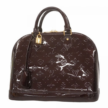 Louis Vuitton Vernis Alma Pm Handbag M91611 Amaranth