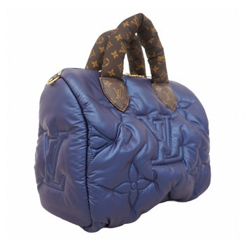 Louis Vuitton Handbag Lv Pillow Speedy Bandouliere 25 M21061 Navy Brown 2-Way Bag