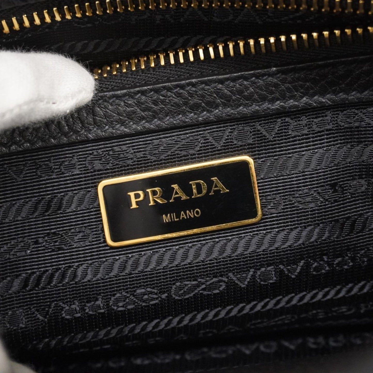 Leather Prada Handbag
