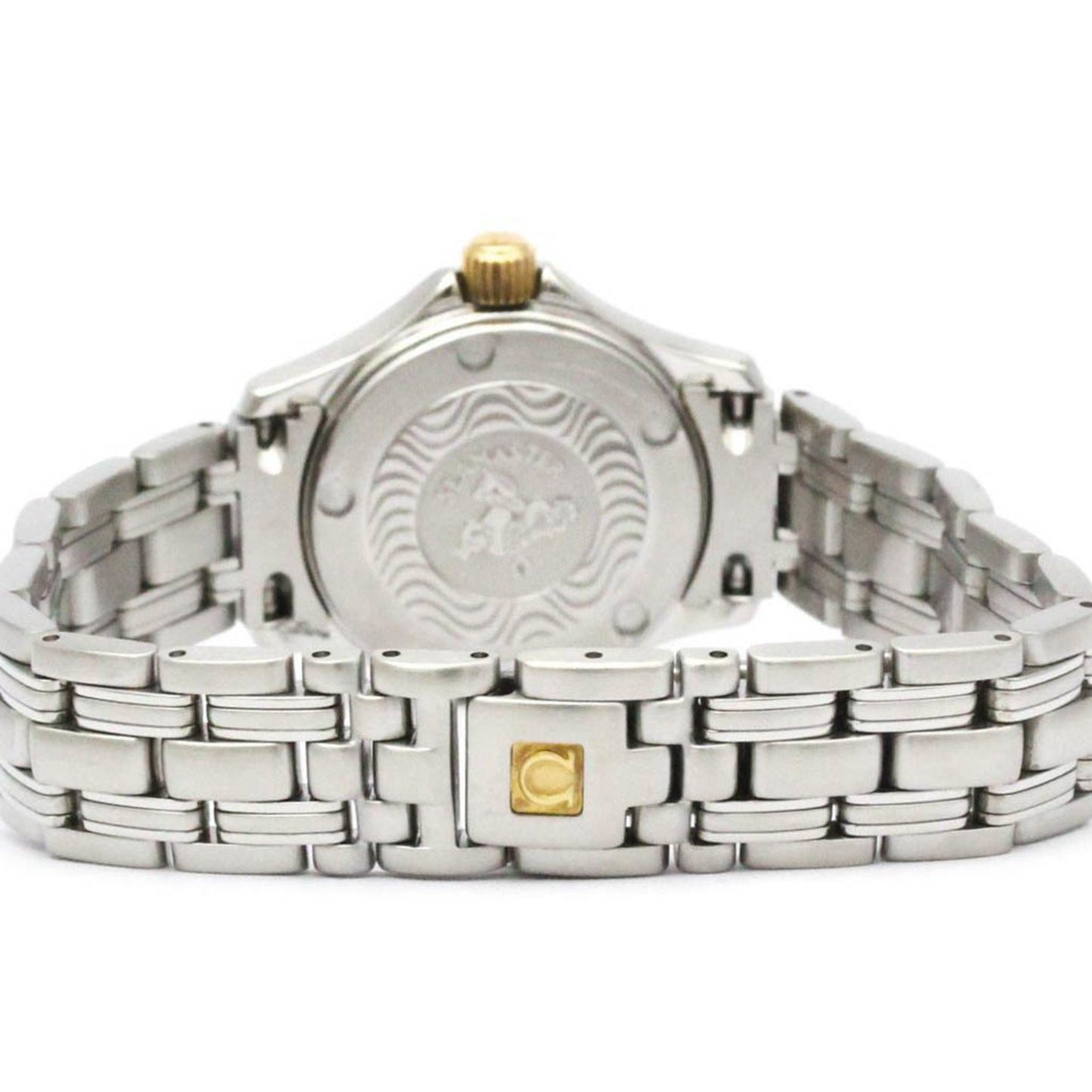 Omega Seamaster 120M Pink Gold Steel Quartz