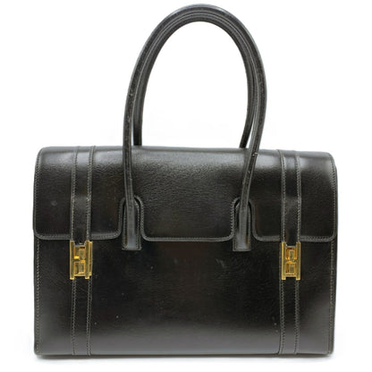 Hermes Drag 30 Box Scarf Leather Handbag