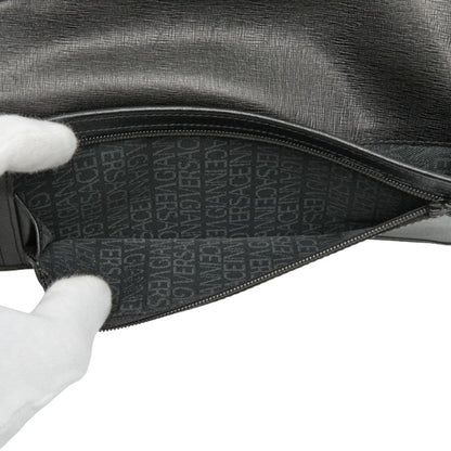 Versace Medusa Long Wallet Black Leather