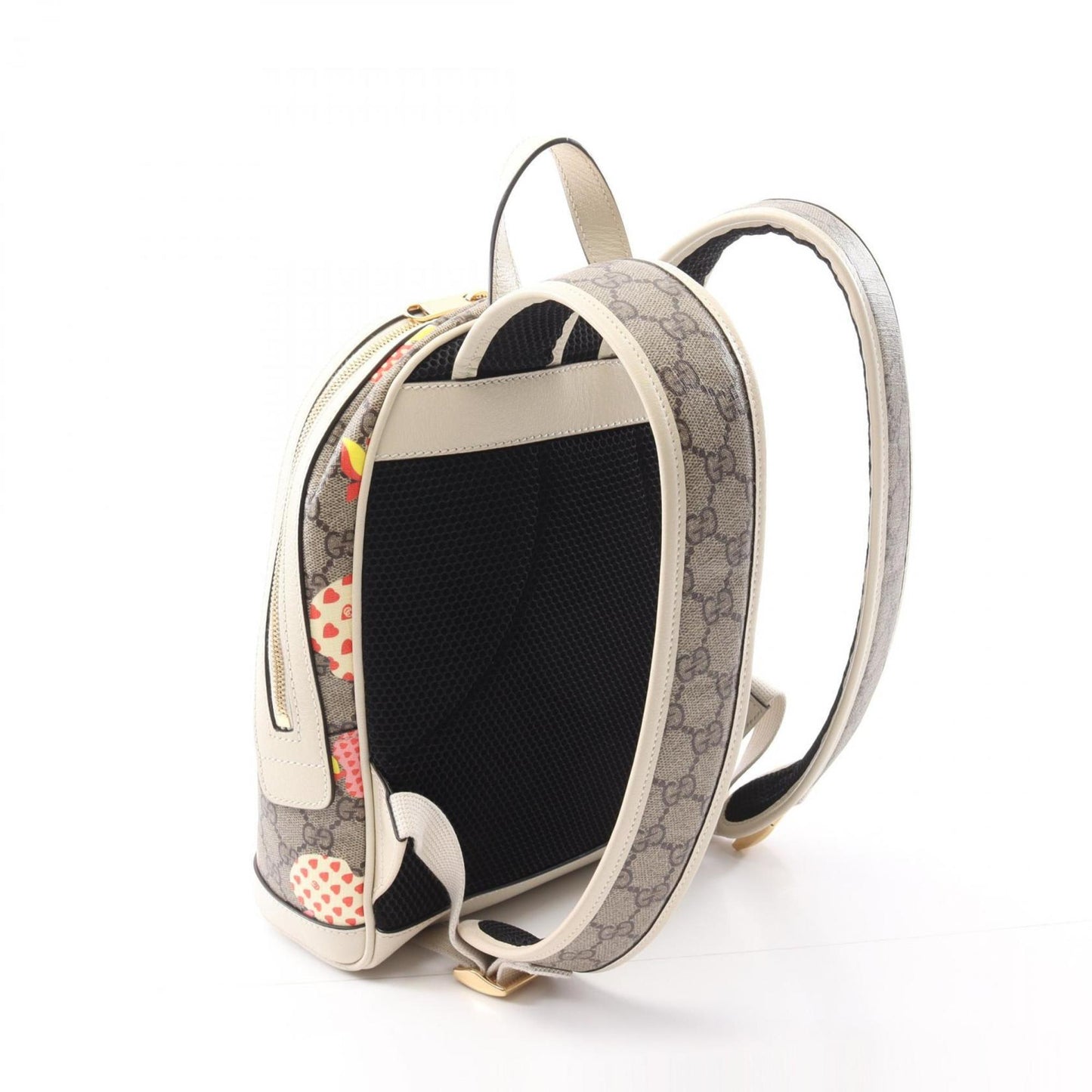 Gucci Les Pommes Apple & Heart Gg Supreme Backpack