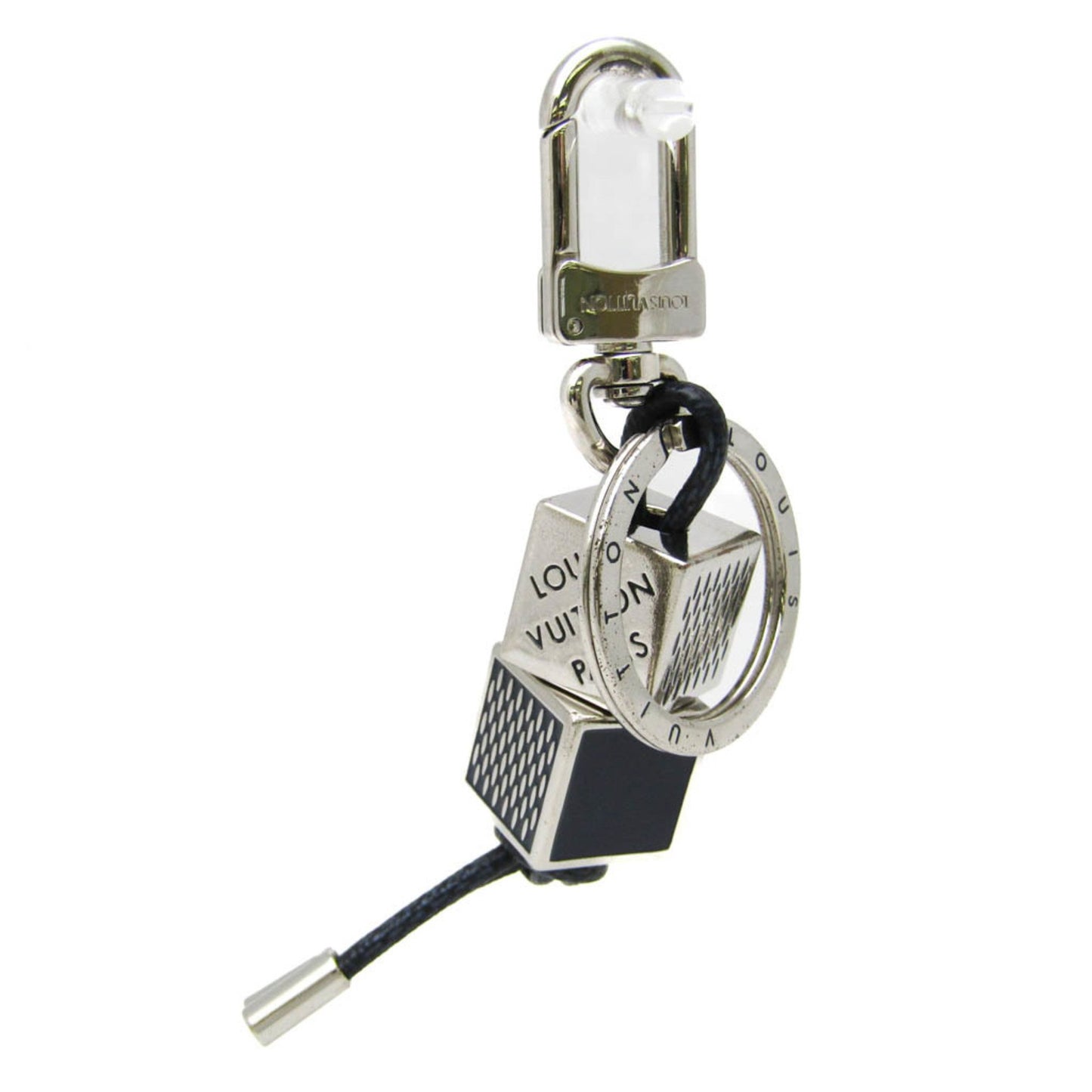 Louis Vuitton Damier Graphite Damier Dice M67929 Keyring (Damier Graphite