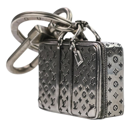 Louis Vuitton The Sirius Travel Monogram Bag Charm Key Ring M62717 Silver Color