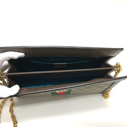 Gucci 503877 Ophidia Gg Small Chain Shoulder Bag In Supreme Canvas