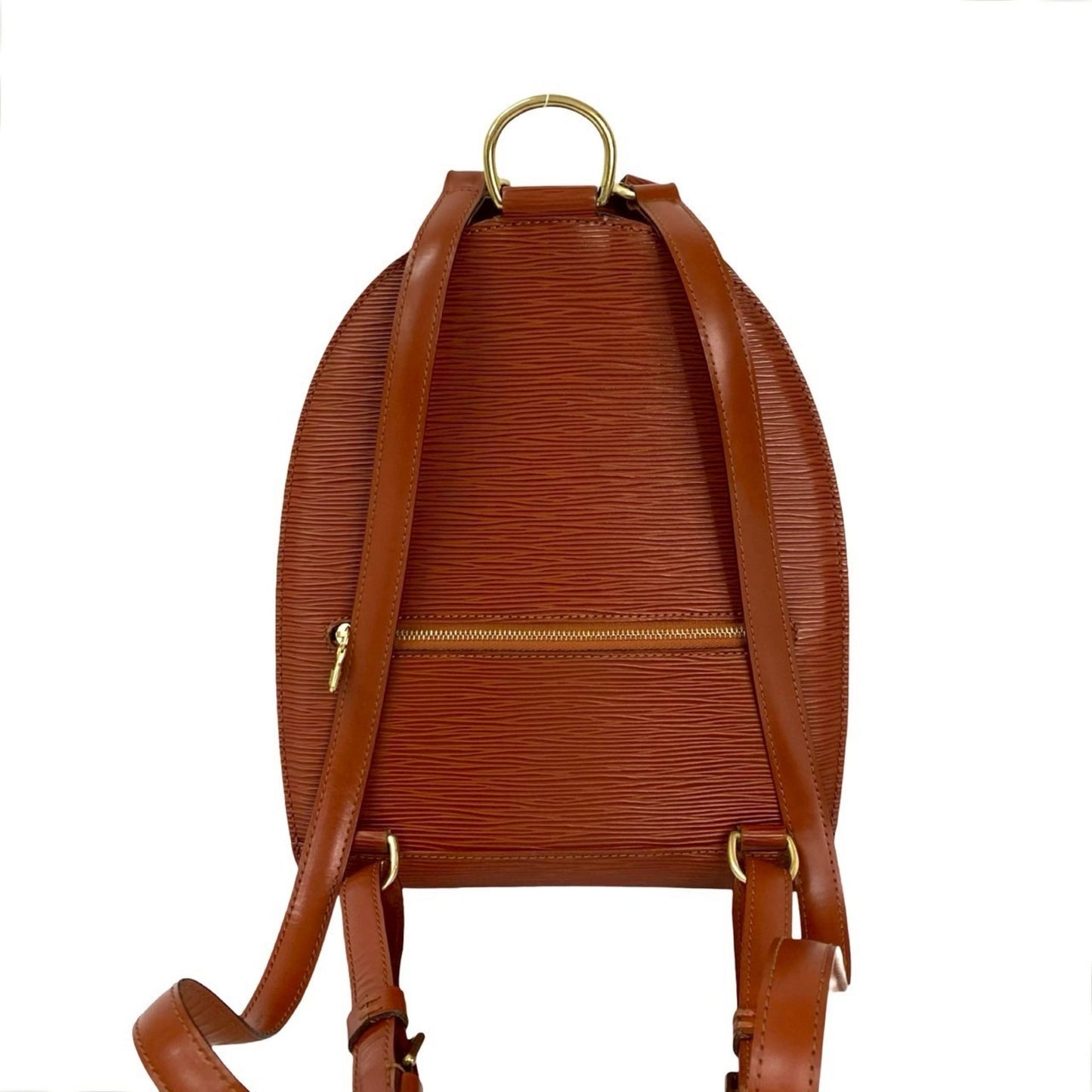 Unused Louis Vuitton Mabillon Epi Leather Backpack/Daypack In Kenya Brown