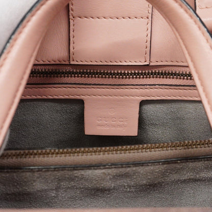 Gucci Gg Marmont Handbag 448054 In Pink Leather