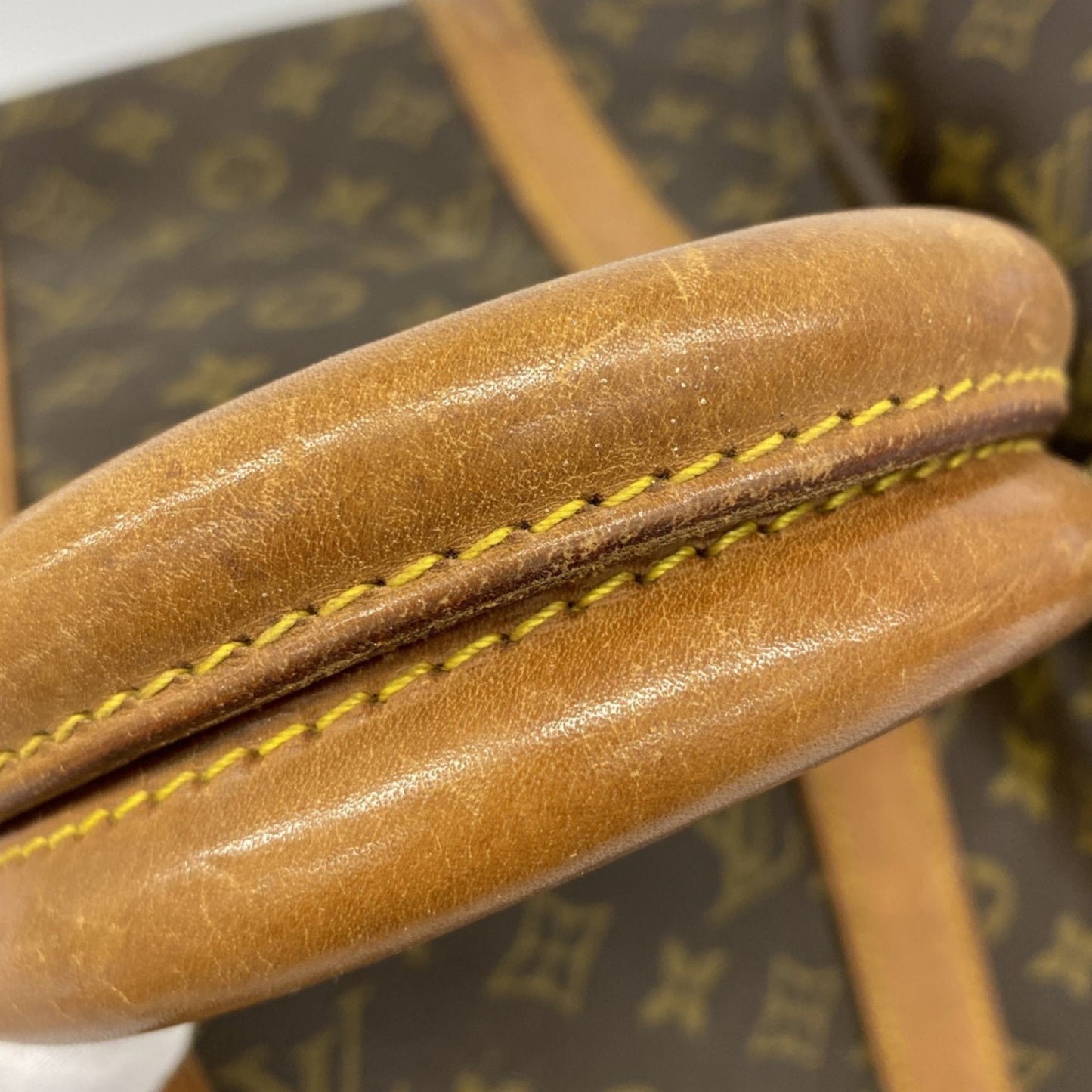 Louis Vuitton Monogram Keepall 50 Boston Bag M41426 Brown