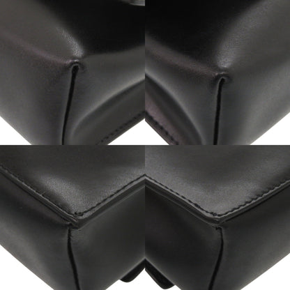 Salvatore Ferragamo Vara Ribbon Leather Black Shoulder Bag 0529