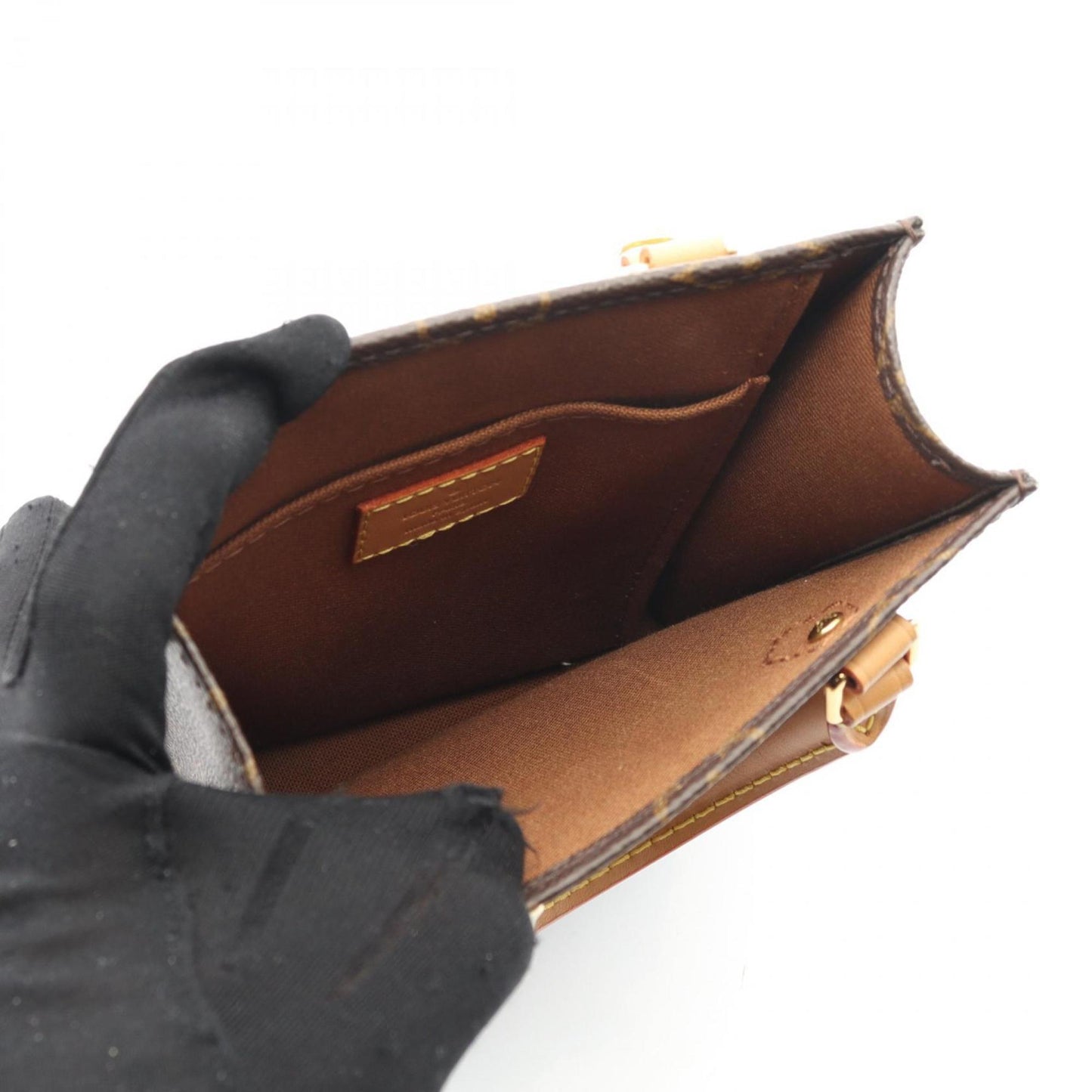 Louis Vuitton Petite Sac Plat Monogram Handbag