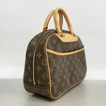 Louis Vuitton Monogram Trouville Handbag M42228 Brown