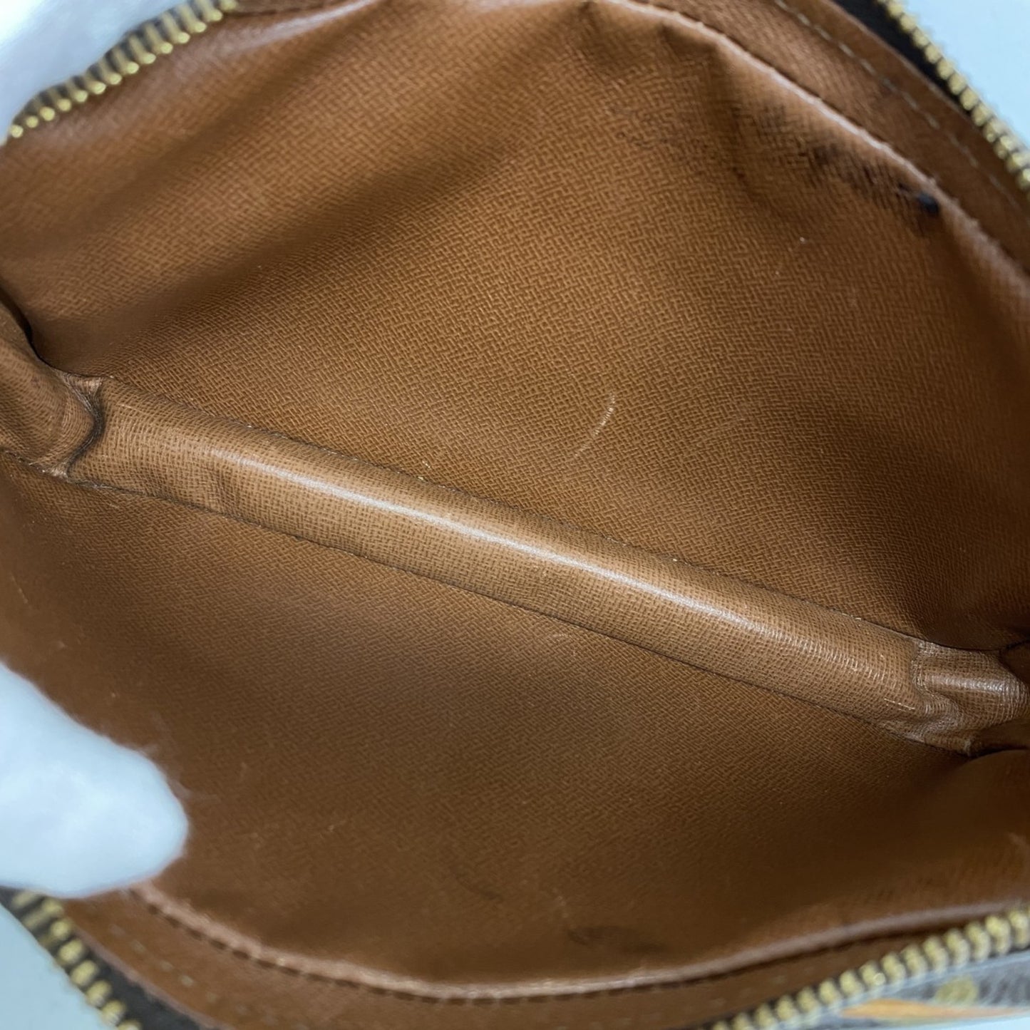 Louis Vuitton Monogram Marly Dragonne Pm Clutch Bag M51827 Brown