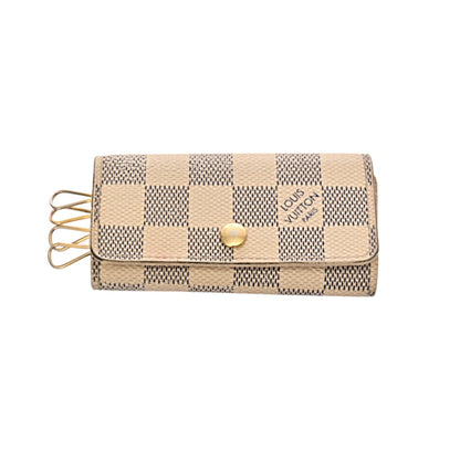 Louis Vuitton Damier Azur Canvas 4-Key Case
