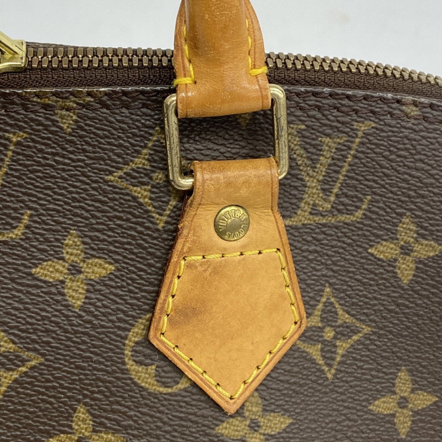 Louis Vuitton Monogram Alma Handbag M51130 Brown