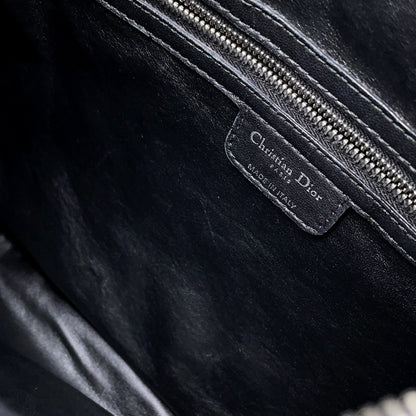 Christian Dior Cannage Leather Shoulder Bag