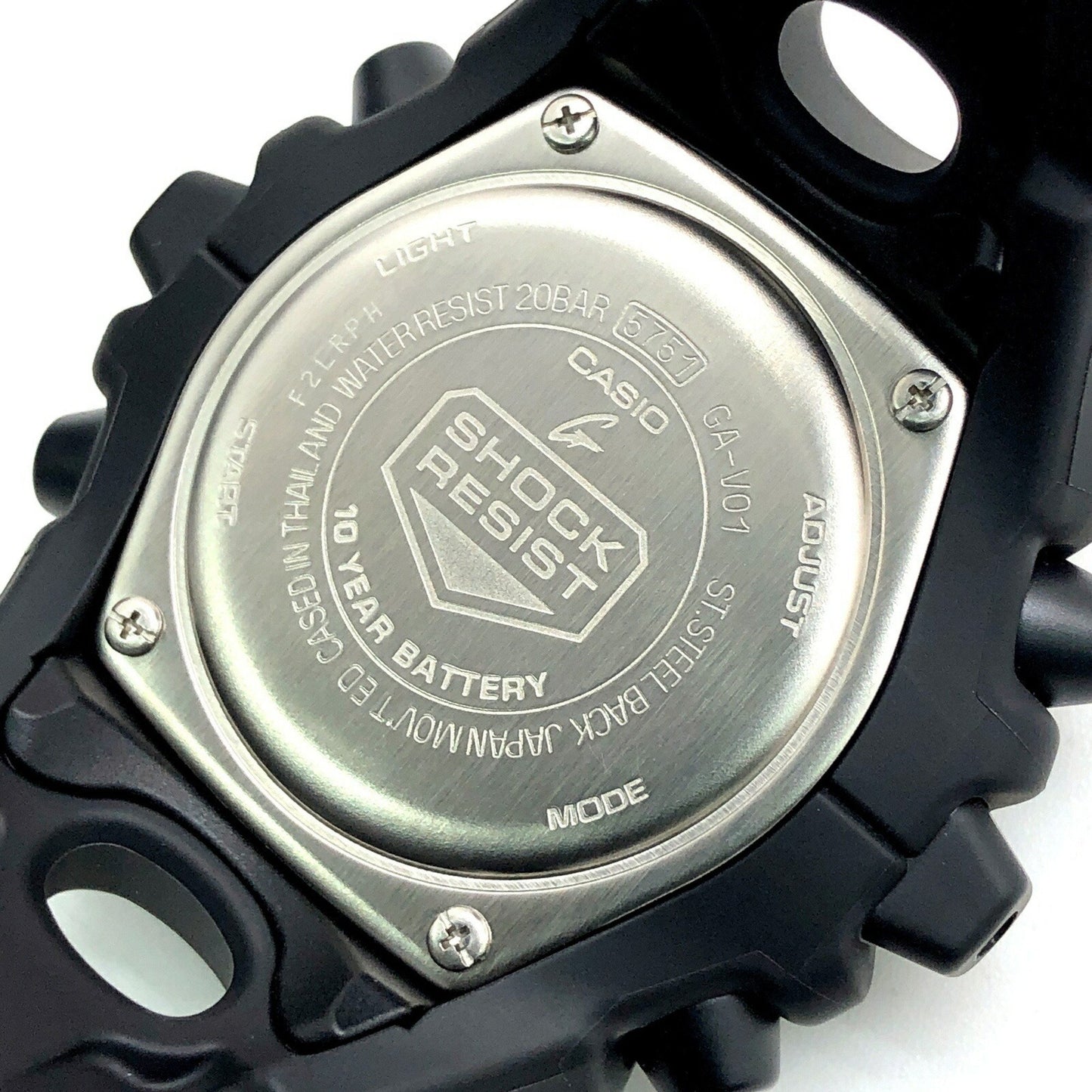 G-Shock Casio Ga-V01-1A Watch With 10-Year Battery Life And Organic Design