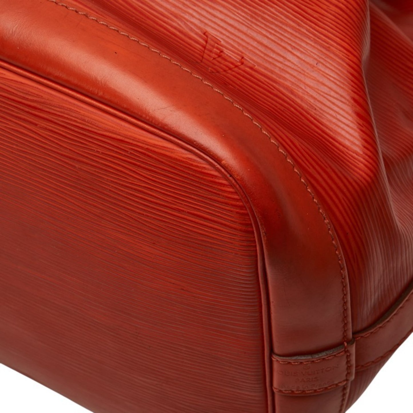 Louis Vuitton Epi Petit Noe Shoulder Bag M44107 Castilian Red Leather