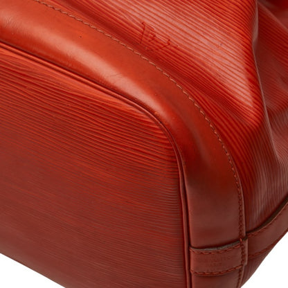 Louis Vuitton Epi Petit Noe Shoulder Bag M44107 Castilian Red Leather