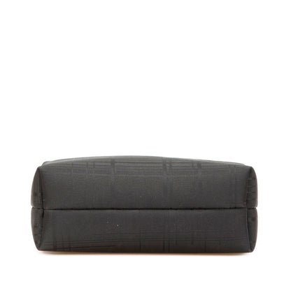 Salvatore Ferragamo Logo Pouch In Black Nylon