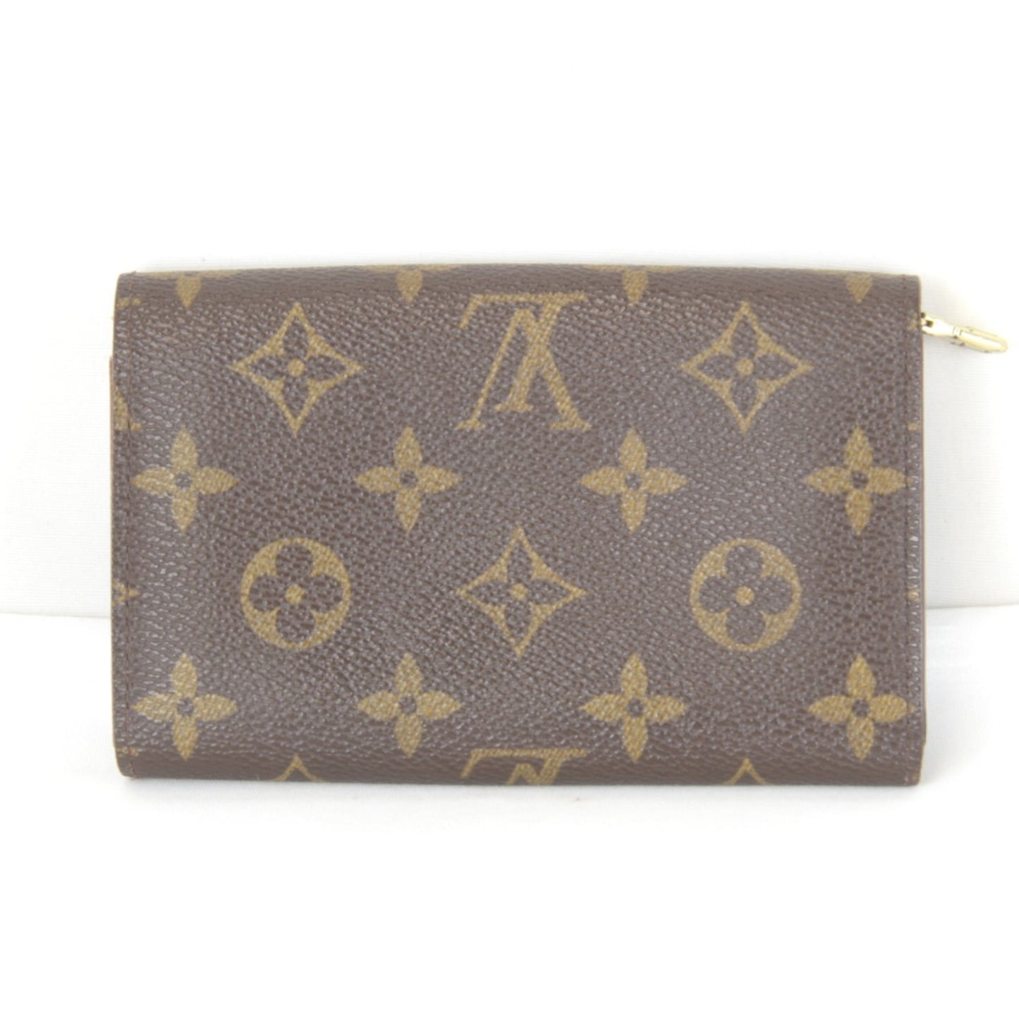 Louis Vuitton Louis Vuitton Porte Monnaie-Vieux-Trsor M61730 Bifold Wallet Monogram Canvas