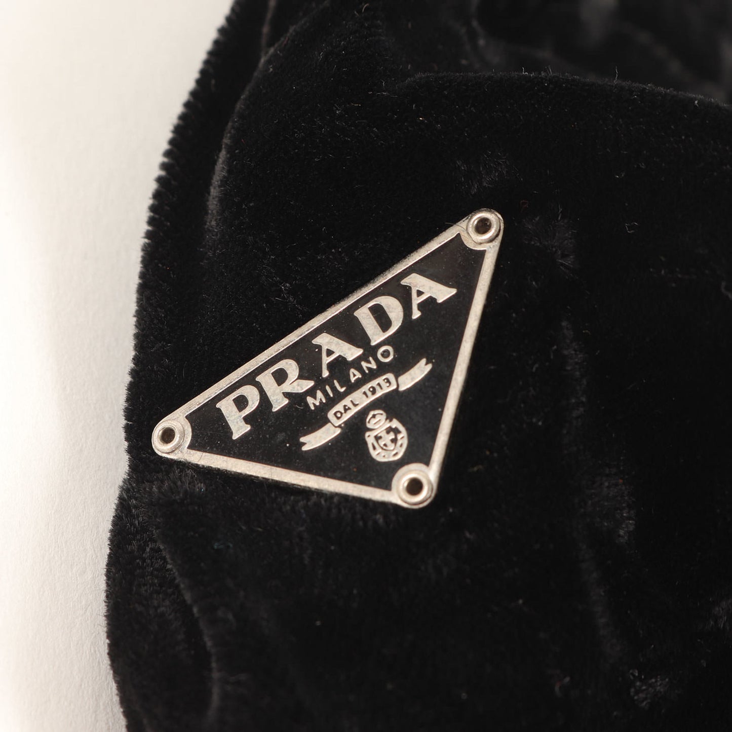 Prada Prada Velvet Pouch