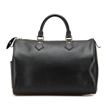 Louis Vuitton Epi Speedy 30 Handbag/Boston Bag M59022 Noir Black Leather