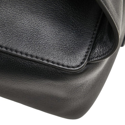 Valentino V Logo Body Bag/Waist Bag In Black Leather