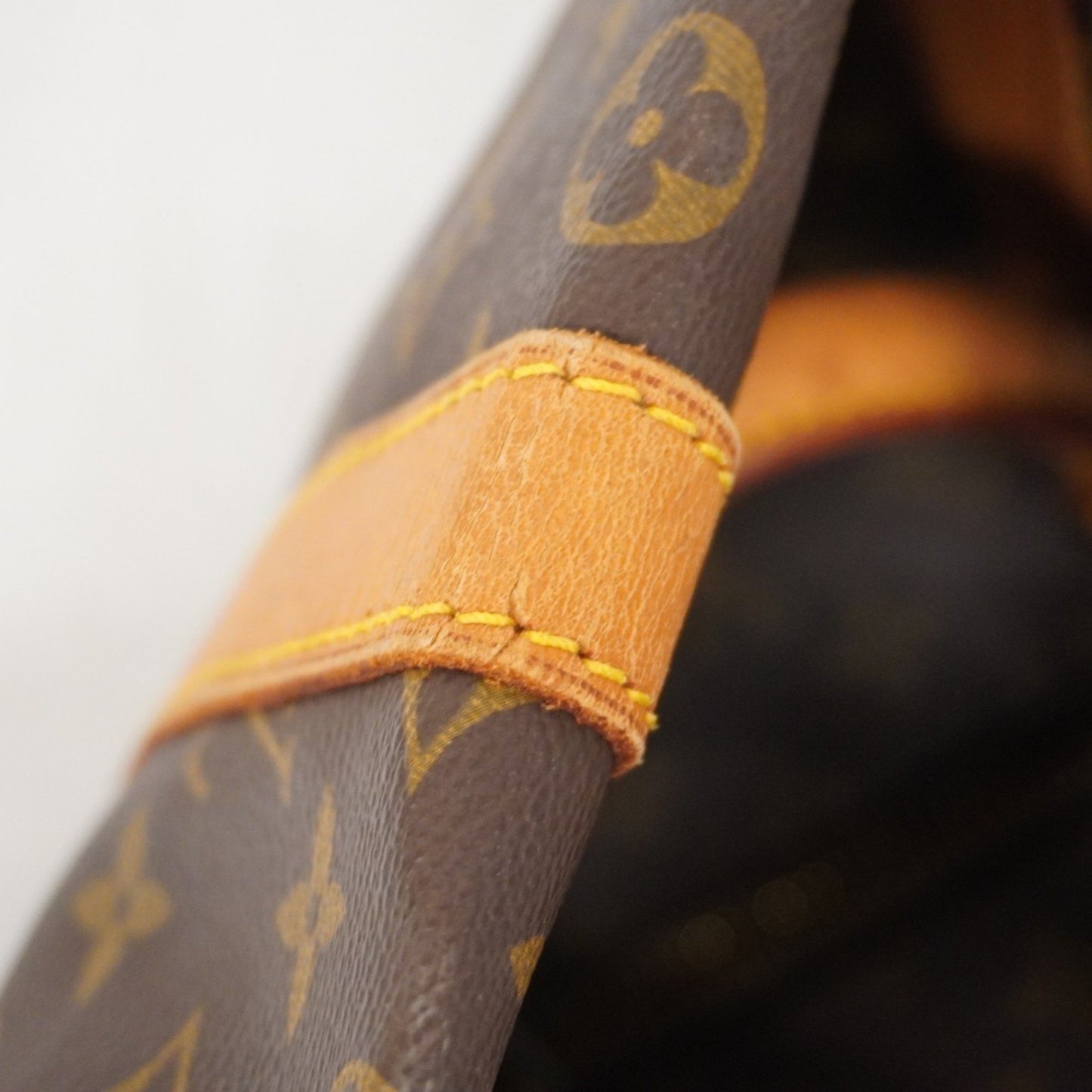 Louis Vuitton Monogram Keepall 55 Boston Bag M41424 Brown