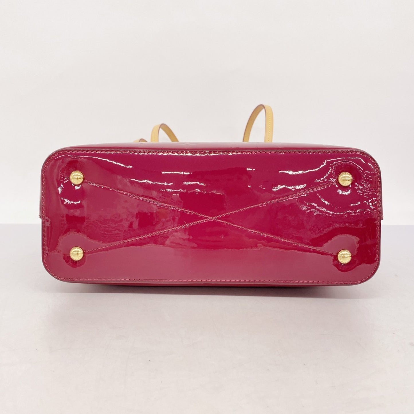 Louis Vuitton Vernis Long Beach Pm Shoulder Bag M90480 Magenta